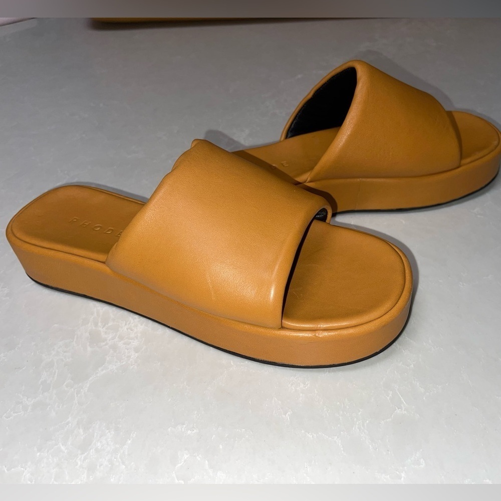RHODE Chunky Slide Sandals EUC